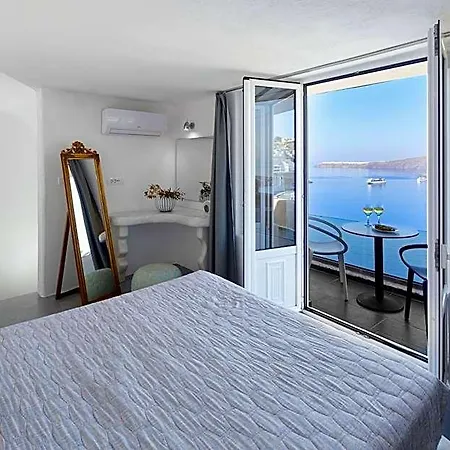 Hotel Of The Gods Cave Santorini Island